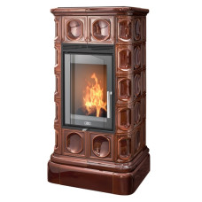 Kachlová kamna ABX Kaledonie exklusive, Hnědá